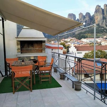 Best View Of Meteora In "Stavros Home" Kalampáka Dış mekan fotoğraf